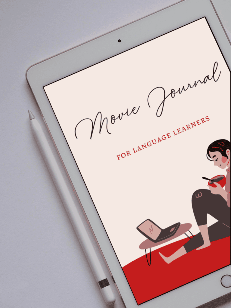 movie journal, to learn English with movies